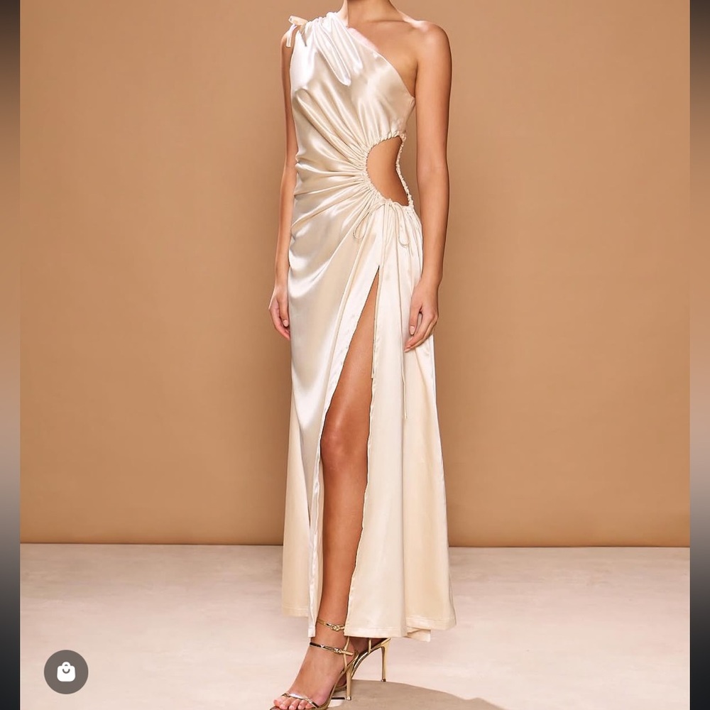 Sonya Moda NOUR OCEAN PEARL MAXI DRESS Size 4 (AUS 8). Adjustable straps. - Picture 4 of 8